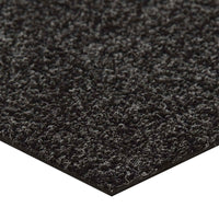 vidaXL Tapete 20 pcs Preto 50 x 50 x 0,5 cm Betume