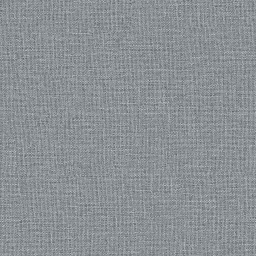 vidaXL Poltrona de massagens tecido cinzento-claro