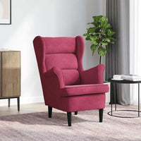 vidaXL Poltrona de descanso com banco veludo azul