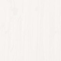 vidaXL 7 pcs conjunto lounge de jardim pinho maciço branco