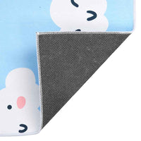 vidaXL Tapete estampado 160x230 cm tecido multicor