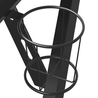 vidaXL Secretária de gaming c/ pernas em forma de Y 110x60x75 cm preto