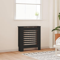 vidaXL Cobertura de radiador 112x19x81,5 cm MDF branco