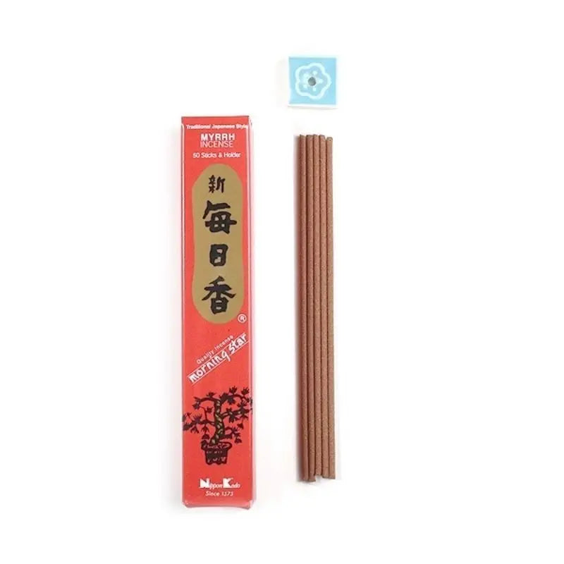 Incenso japonês Morning Star - Mirra