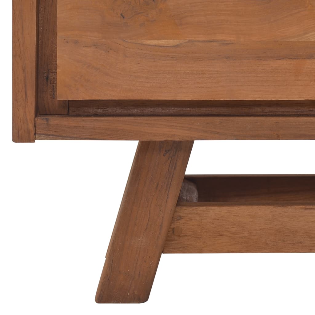 vidaXL Móvel de TV 80x30x50 cm madeira de teca maciça