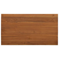 vidaXL Mesa de centro 90x50x35 cm madeira de teca maciça