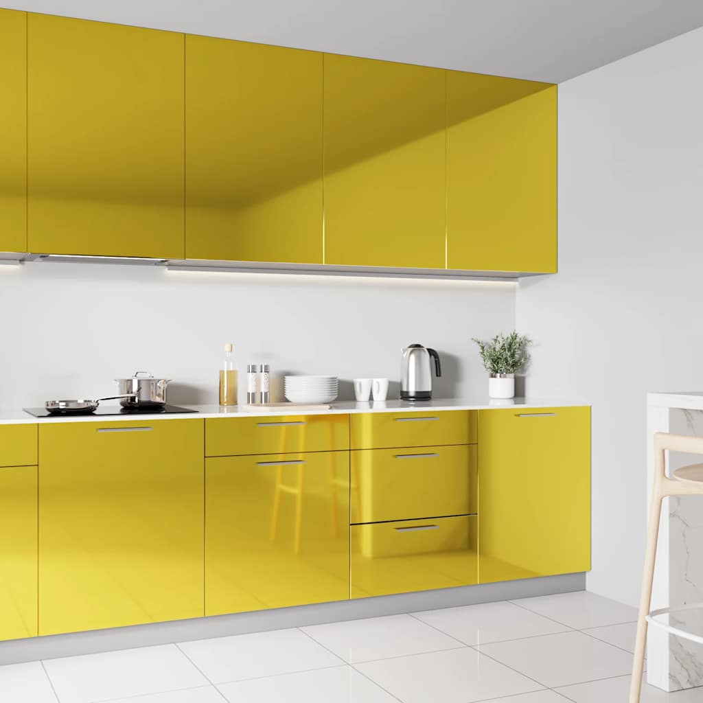 vidaXL Autocolante para móveis 500x90 cm PVC branco