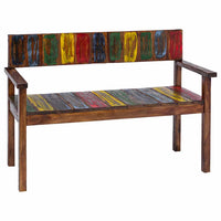 vidaXL Cadeiras de jantar 6 pcs madeira recuperada maciça