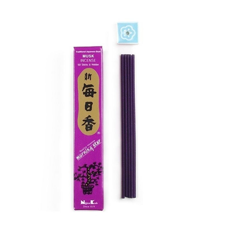 Incenso japonês Morning Star - Musk