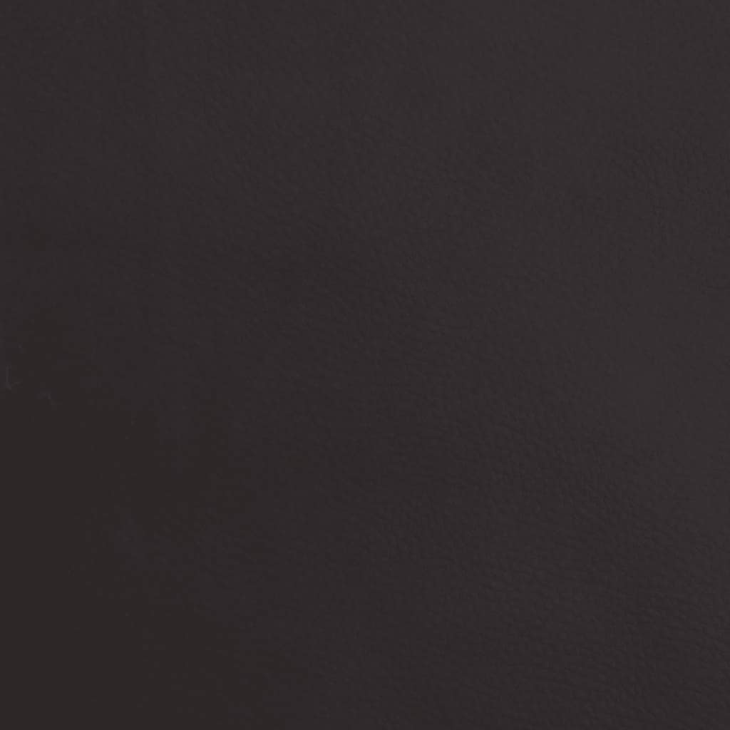 vidaXL Cadeira de descanso com banco PVC e veludo branco nata