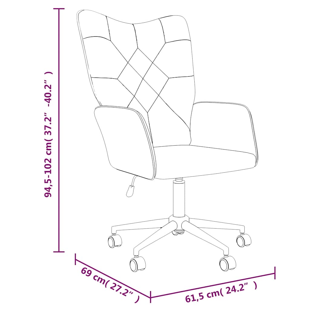 vidaXL Cadeira de descanso tecido de retalhos