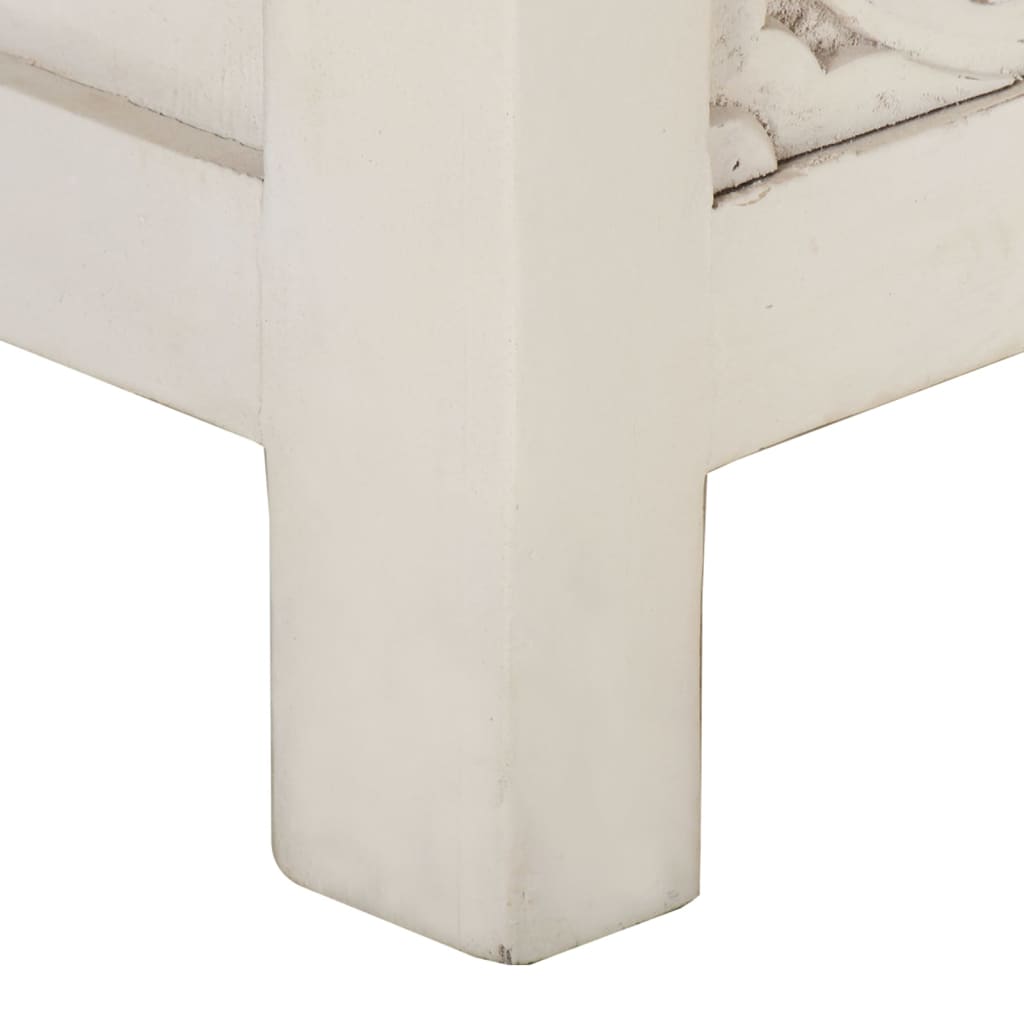 vidaXL Caixa de arrumação 110x30x40 cm madeira de acácia maciça