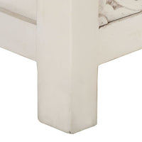 vidaXL Caixa de arrumação 110x30x40 cm madeira de acácia maciça