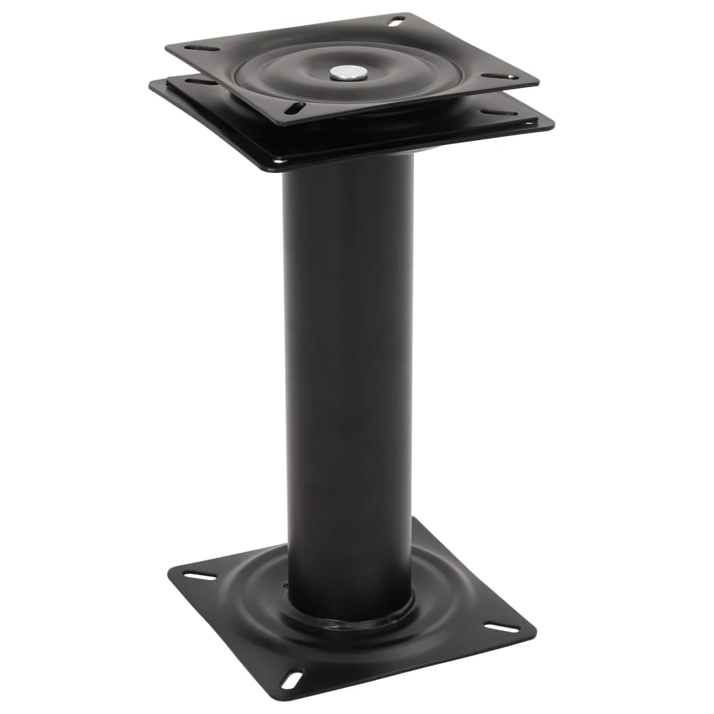 vidaXL Pedestal para banco de barco giratório a 360° aço
