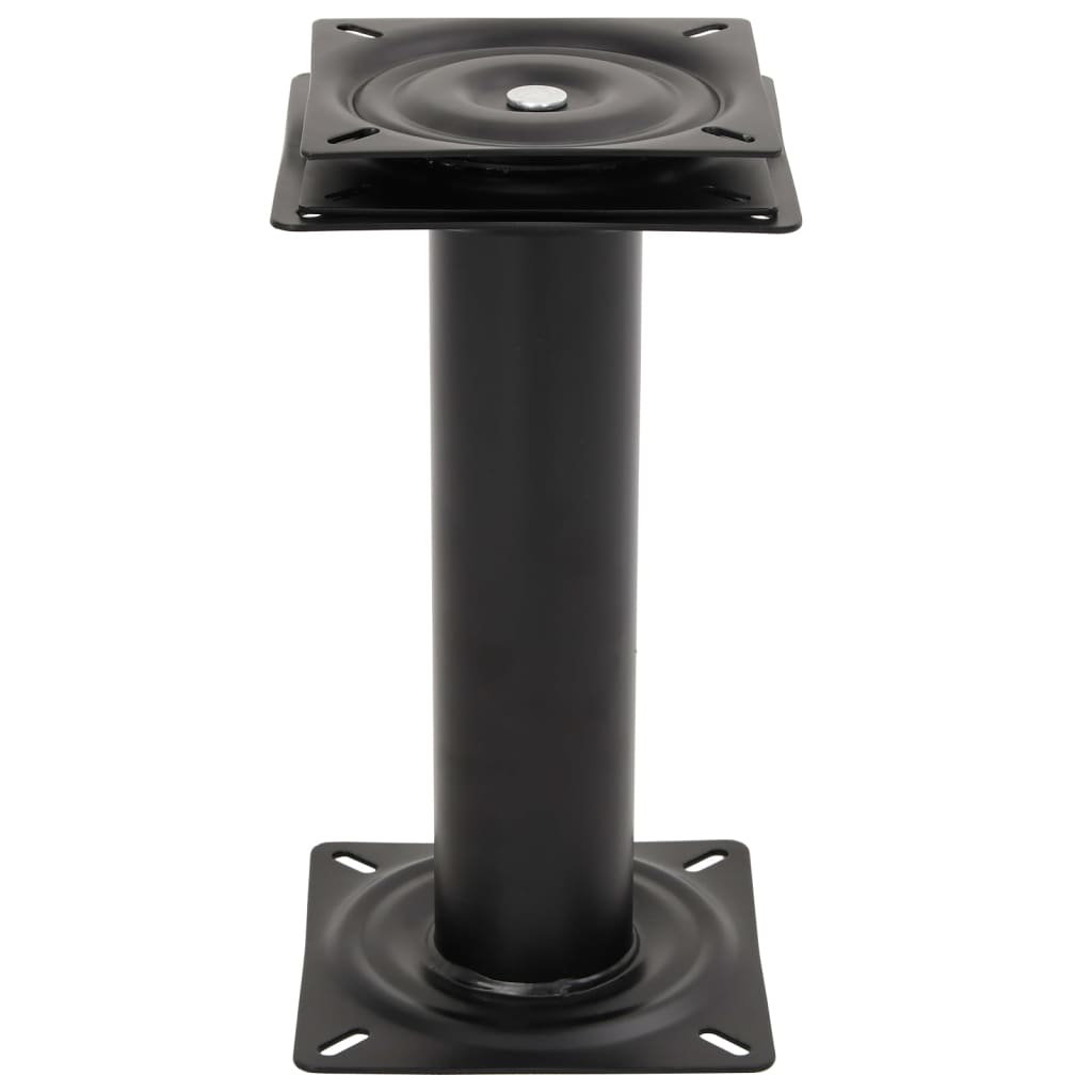 vidaXL Pedestal para banco de barco giratório a 360° aço