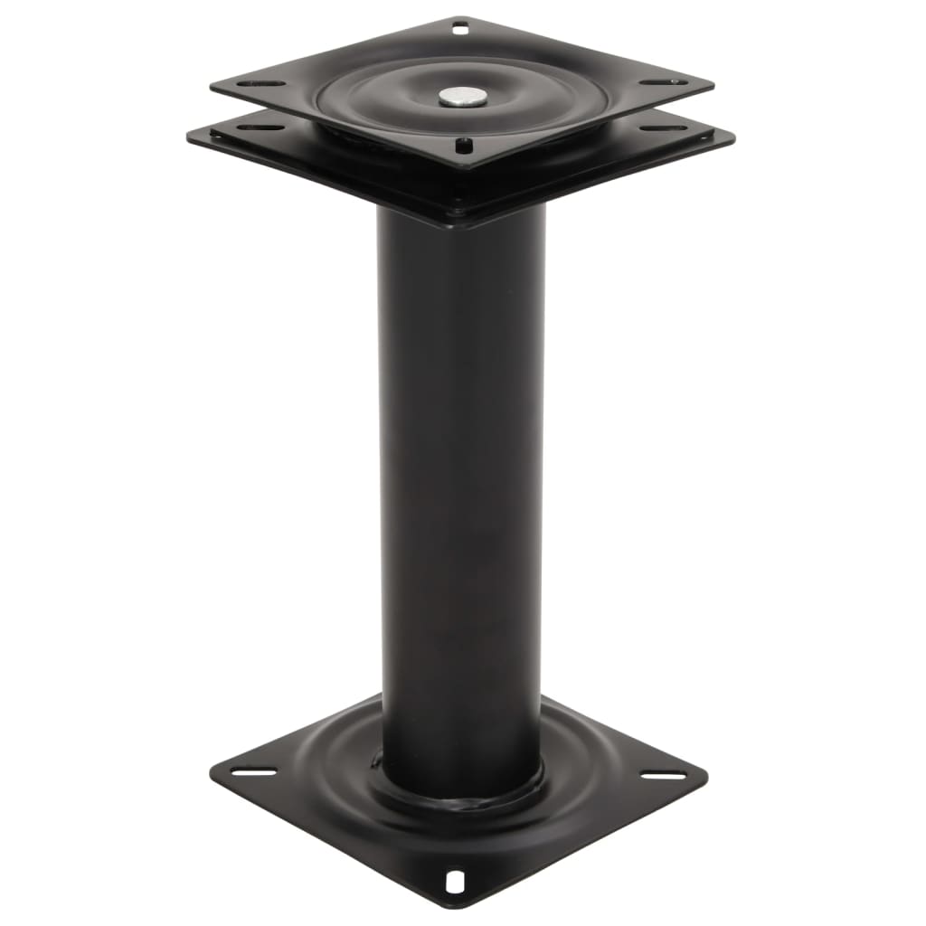 vidaXL Pedestal para banco de barco giratório a 360° aço