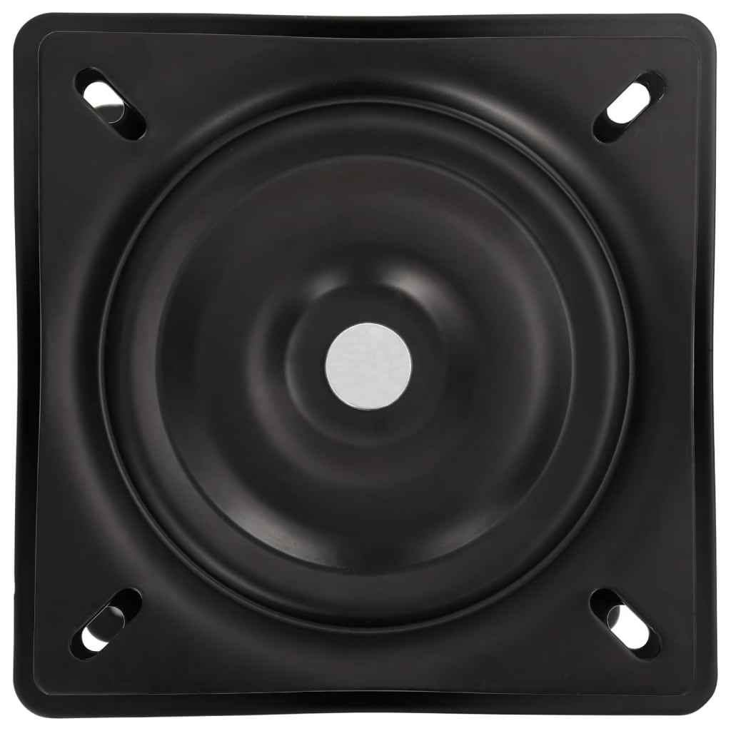 vidaXL Pedestal para banco de barco giratório a 360° aço