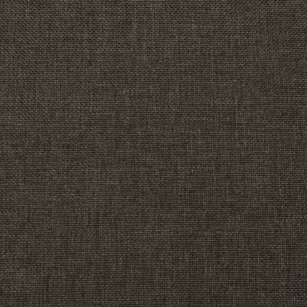 vidaXL Poltrona reclinável tecido cinzento-acastanhado