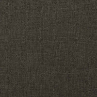 vidaXL Poltrona reclinável tecido cinzento-acastanhado