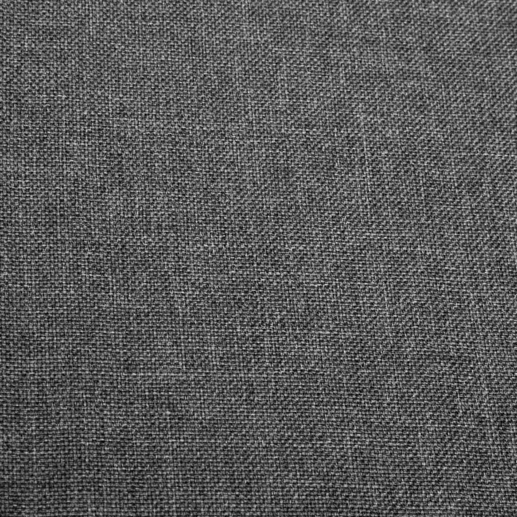 vidaXL Cadeira de baloiço tecido cinzento-claro