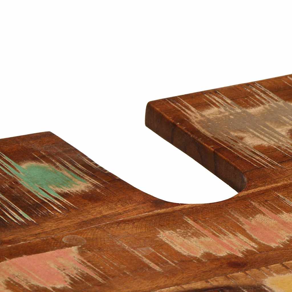 vidaXL Conjunto de Móveis para Banheiro 3 pcs Madeira Reforçada Sólida