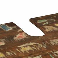 vidaXL Conjunto de Móveis para Banheiro 3 pcs Madeira Reforçada Sólida