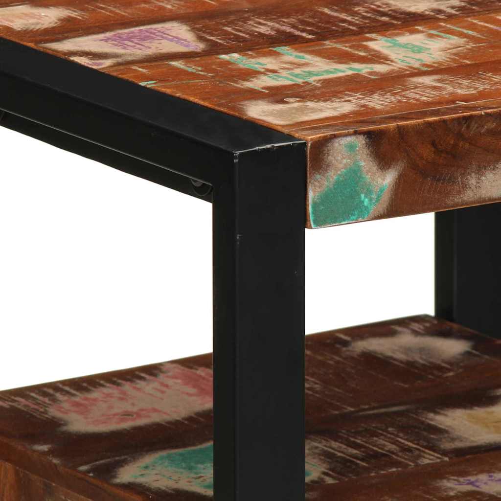 vidaXL Conjunto de Móveis para Banheiro 4 pcs Madeira Reforçada Sólida