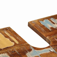vidaXL Conjunto de Móveis para Banheiro 4 pcs Madeira Reforçada Sólida