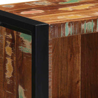 vidaXL Conjunto de Móveis para Banheiro com prateleira com porta 4 pcs