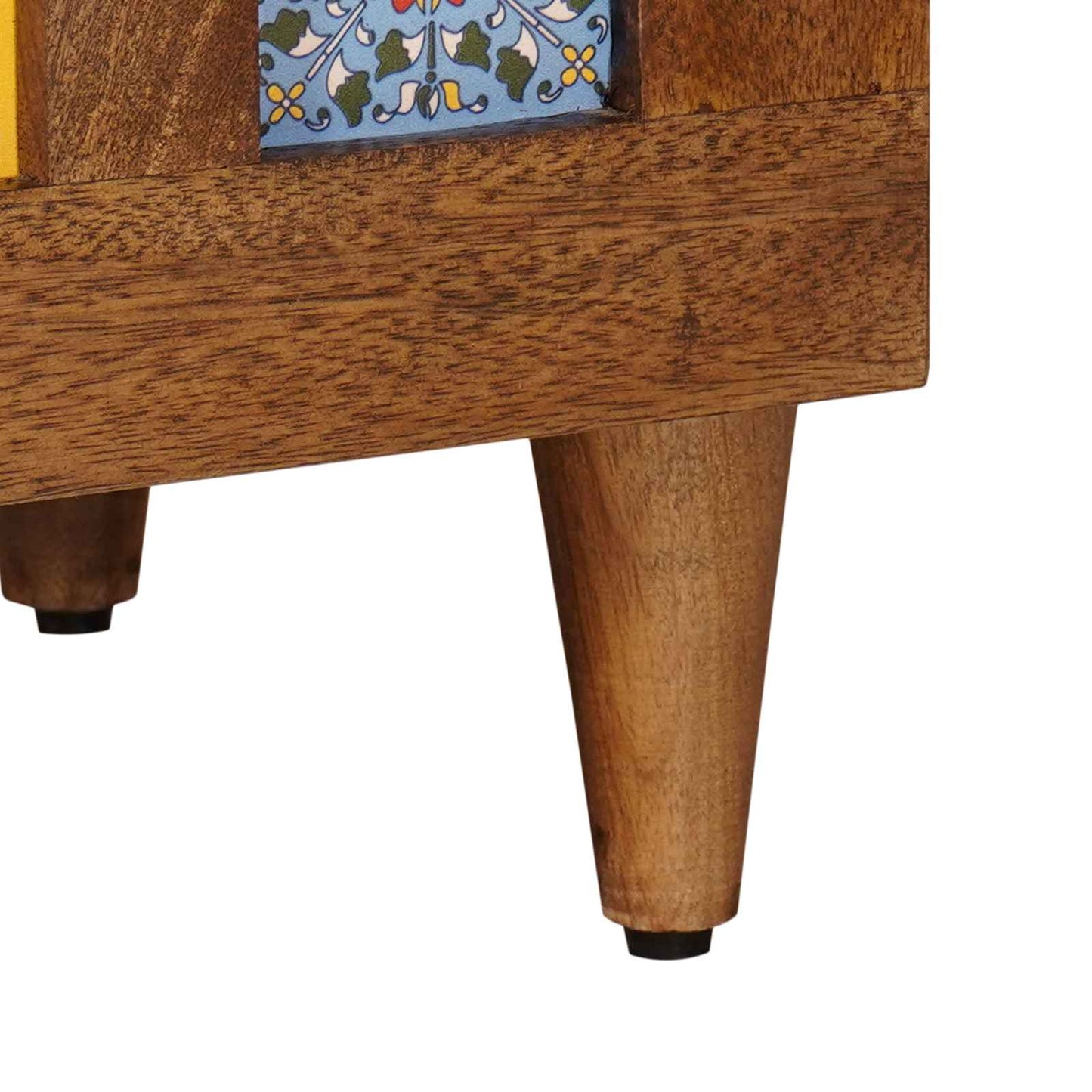 vidaXL Buffet 2 pcs Nogueira 60 x 33 x 75 cm Madeira de manga maciça