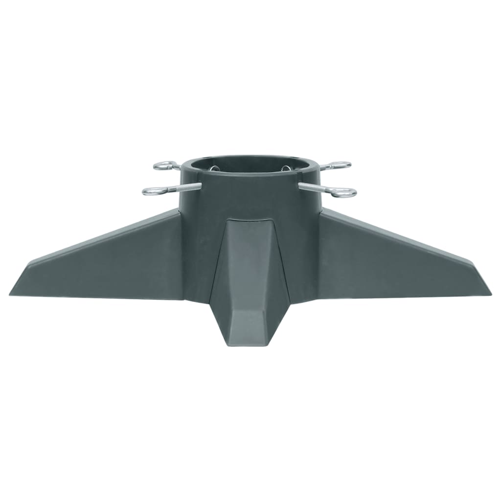 vidaXL Suporte para árvore de Natal 55,5x55,5x15 cm verde