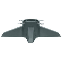 vidaXL Suporte para árvore de Natal 55,5x55,5x15 cm verde