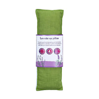 Almofada de olhos com lavanda e semente de linho - Verde