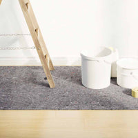 vidaXL Tapete p/ pintor em velo antiderrapante 50 m 180 g/m² cinzento