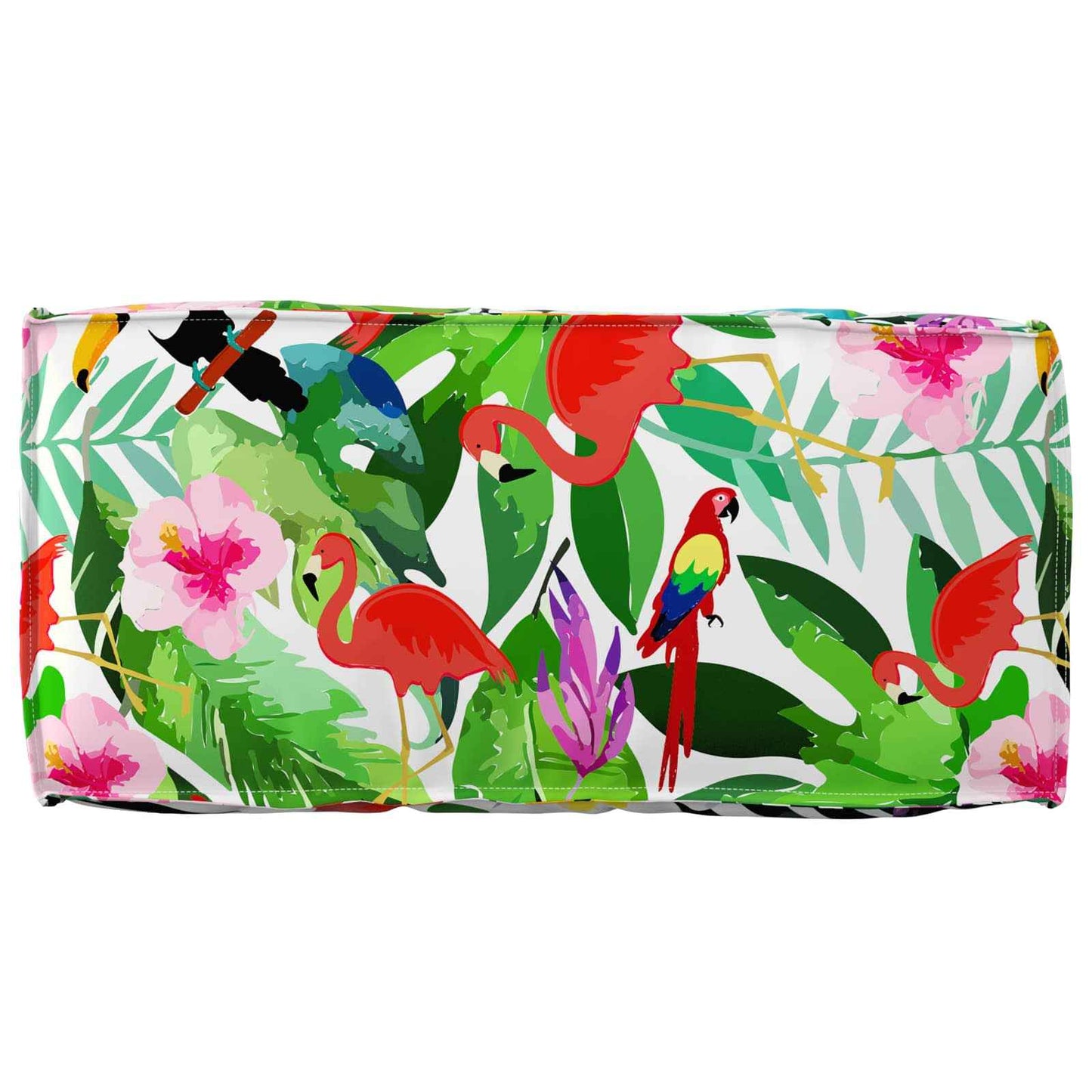 vidaXL Conjunto de Almofadas para Palete 2 pcs Padrão Folha Verde