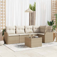 vidaXL Conjunto de Sofá de Jardim Preto vime PE
