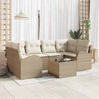 vidaXL Conjunto de Sofá de Jardim Preto 55 x 55 x 37 cm vime PE