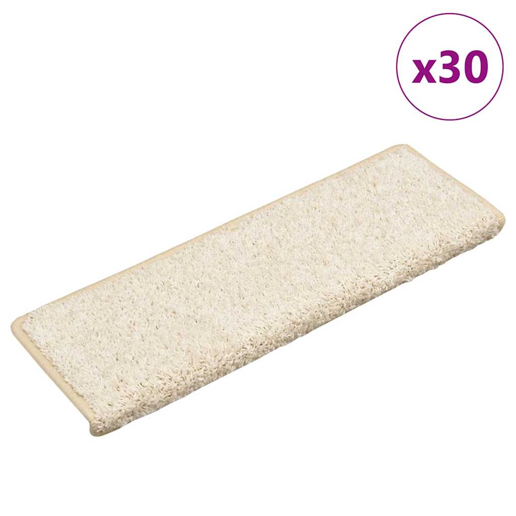vidaXL Tapetes de escada 15 peças 65x21x4 cm cinza com borda retangular
