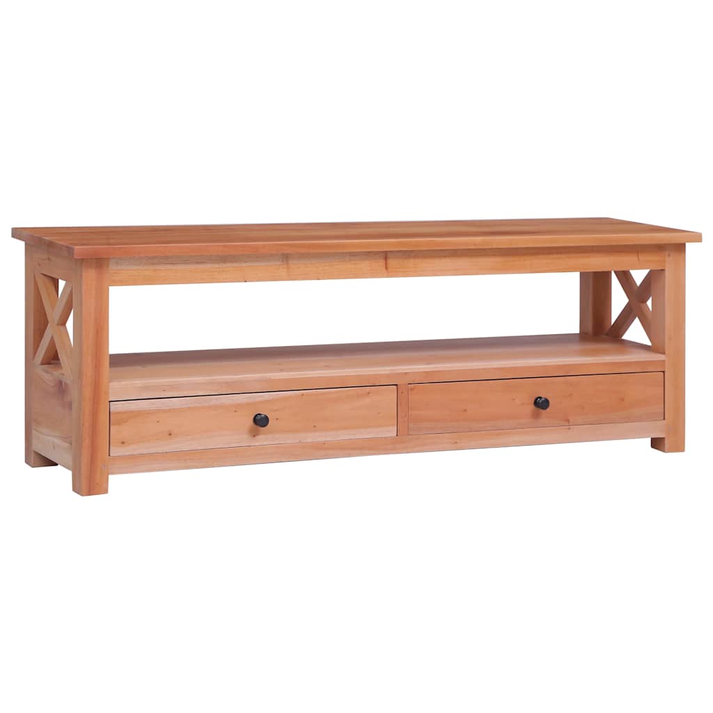 vidaXL Móvel de TV 120x30x40 cm madeira de mogno maciça