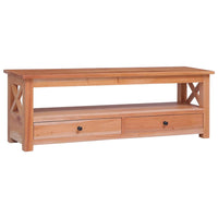 vidaXL Móvel de TV 120x30x40 cm madeira de mogno maciça