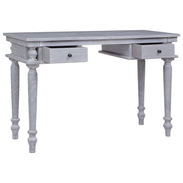 vidaXL Secretária 115x50x78 cm madeira de mogno maciça