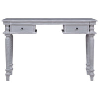 vidaXL Secretária 115x50x78 cm madeira de mogno maciça