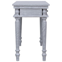 vidaXL Secretária 115x50x78 cm madeira de mogno maciça