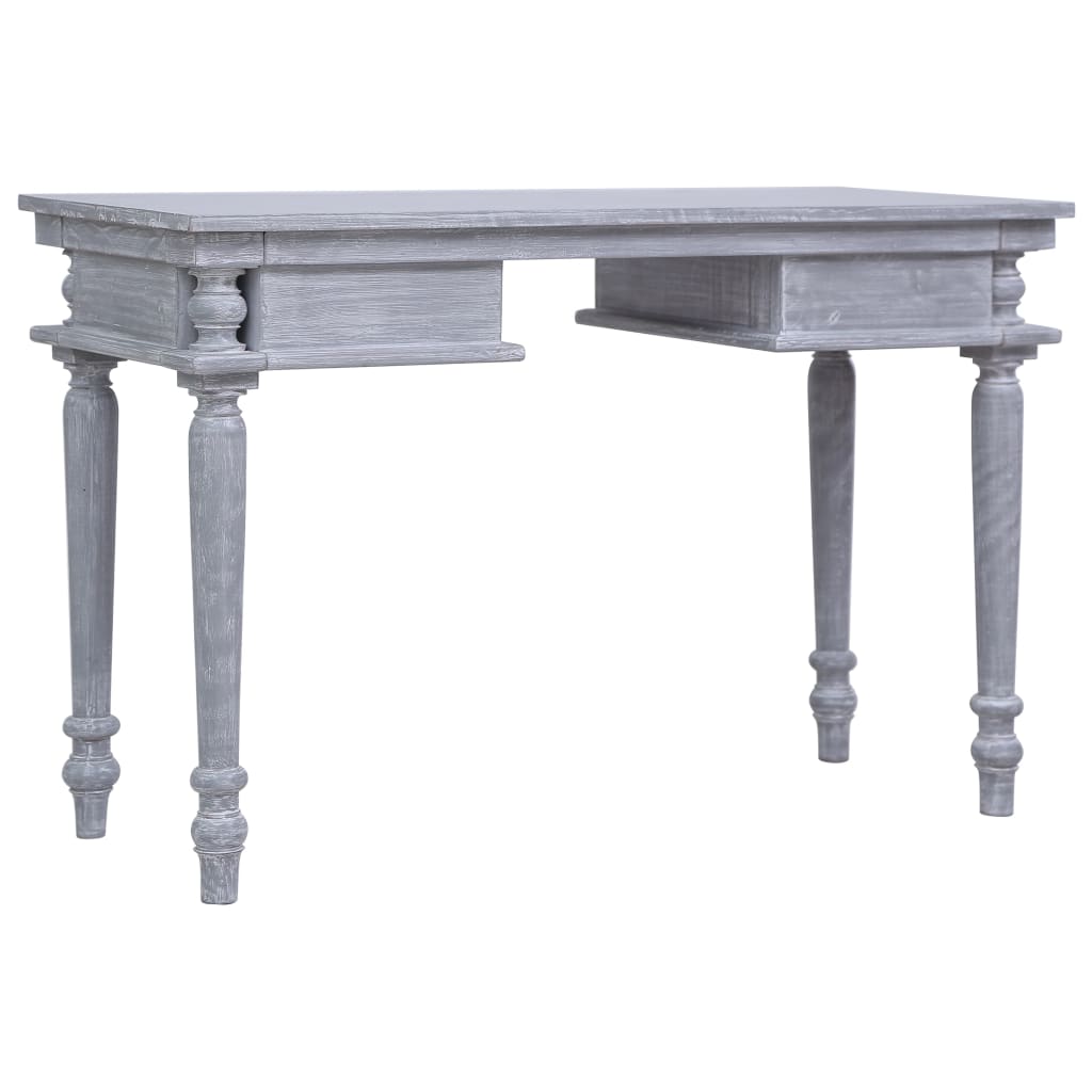 vidaXL Secretária 115x50x78 cm madeira de mogno maciça