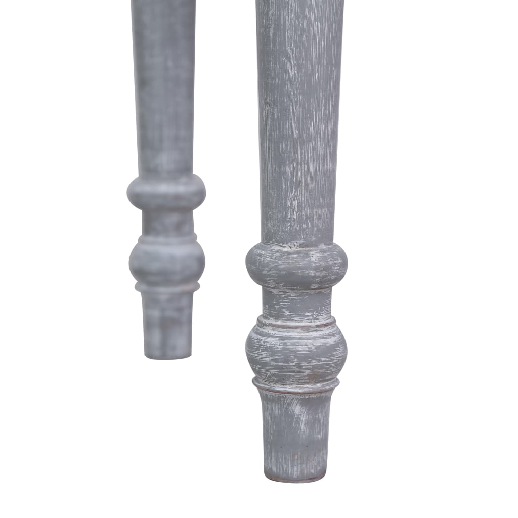 vidaXL Secretária 115x50x78 cm madeira de mogno maciça