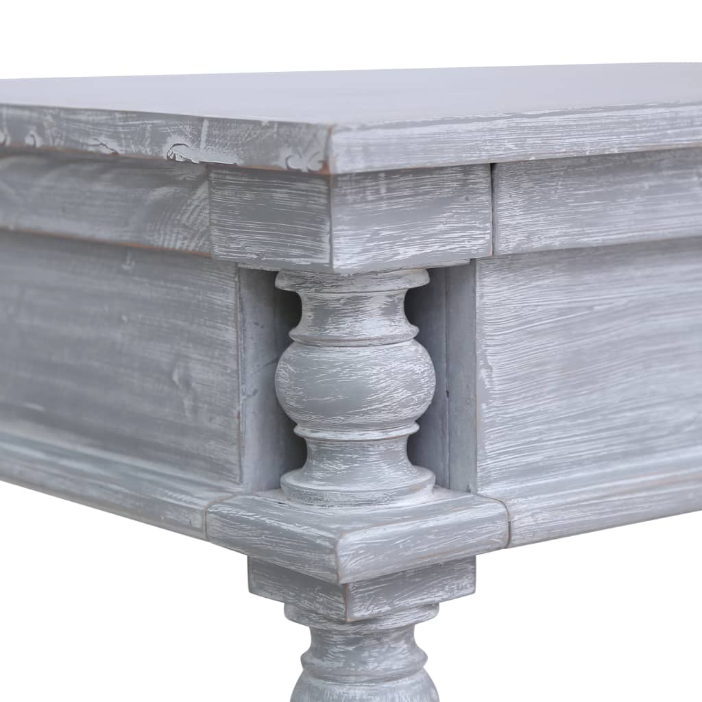 vidaXL Secretária 115x50x78 cm madeira de mogno maciça