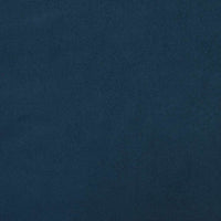 vidaXL Sofá-cama de 2 lugares veludo azul