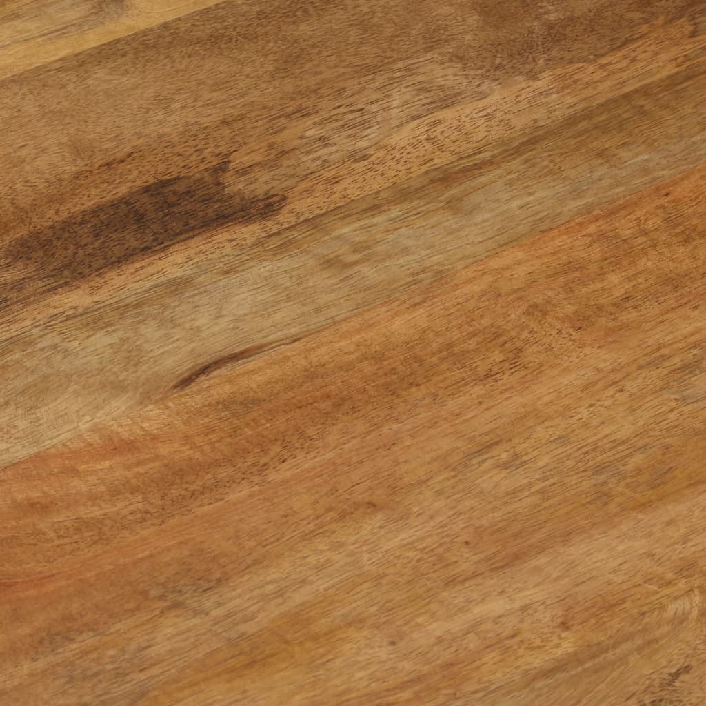 vidaXL Mesa de jantar 110x60x76 cm madeira de mangueira maciça