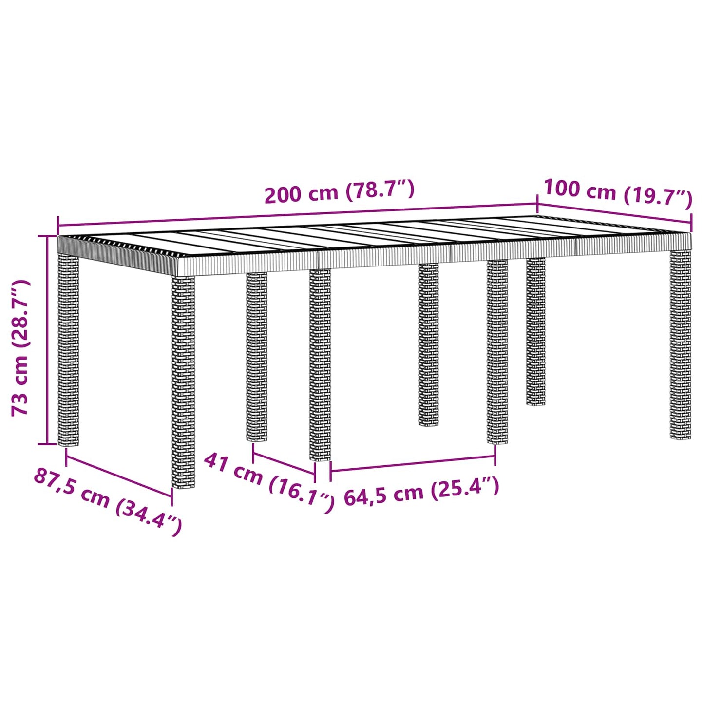 vidaXL Conjunto de Jantar para Jardim 9 pcs Antracite Polipropileno