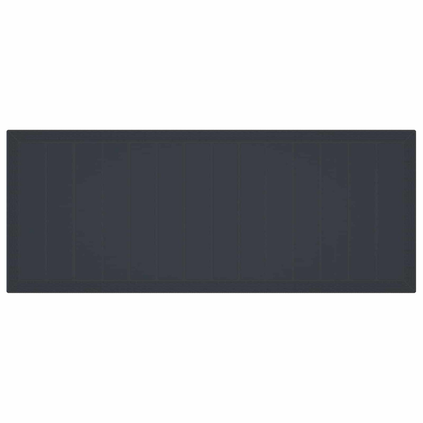 vidaXL Conjunto de Jantar para Jardim 11 pcs Antracite Polipropileno